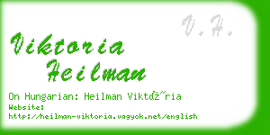 viktoria heilman business card